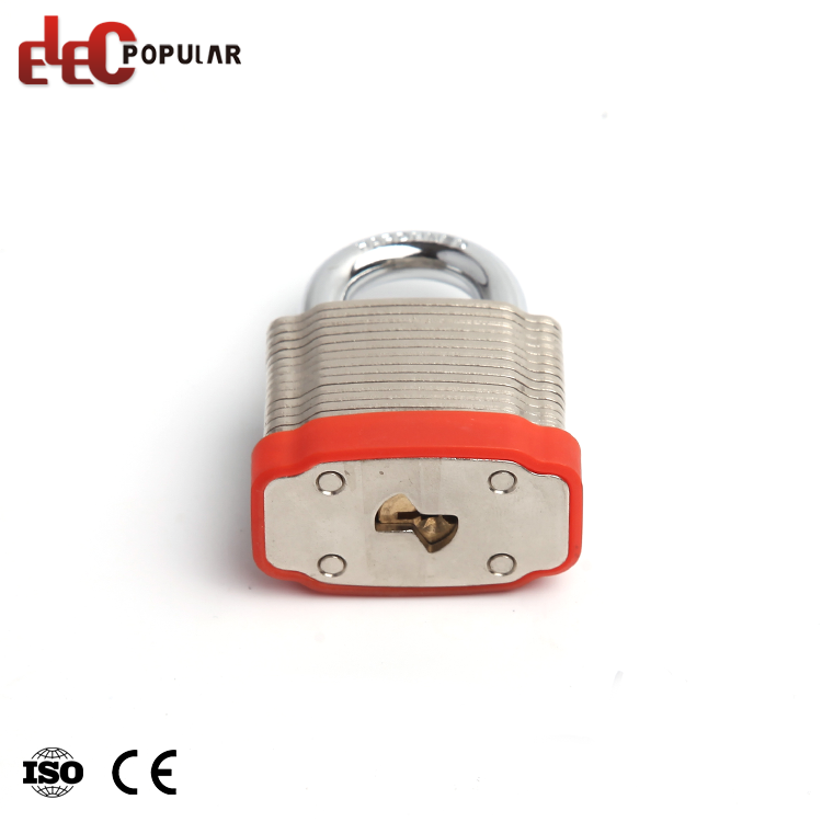 Best Quality Custom Red Reinforced Laminated Safety Padlock