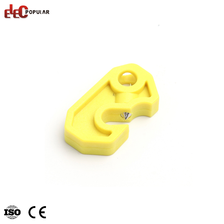 Yellow Color Durable Plastic Safety Universal Mini Circuit Breaker Lockout