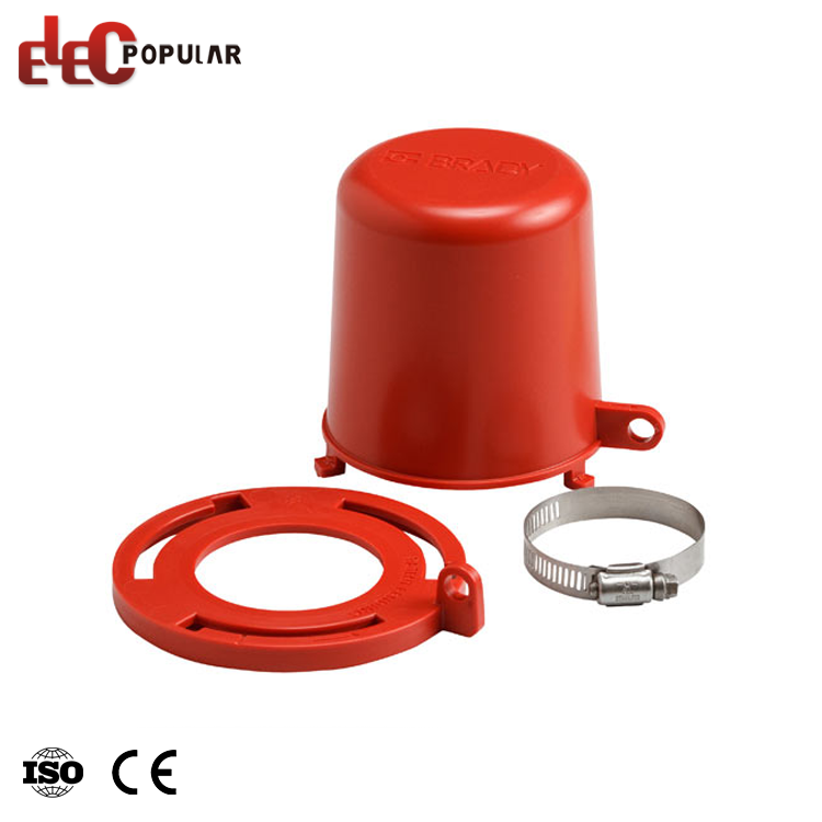 Industrial Use Manually Actuated Durable Polypropylene Safety Plug Valve Lockout