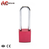 Custom Red 76mm Aluminum Shackle Safety Lockout Padlock