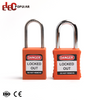 China Factory Waterproof Insulation Long Steel Shackle Pa Lock Body Plastic Safety Padlock