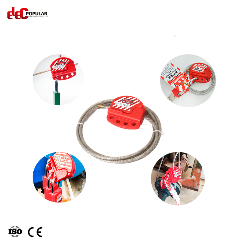 Elecpopular Universal Retractable Adjustable Stainless Steel Cable Lockout