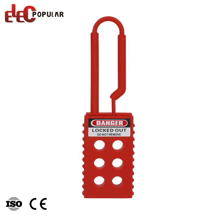 Industry High Security Protection Devices Insulation Safety Hasp Lockout