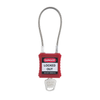Industrial High Security Nylon Body Keyed Alike Wire Safety Cable Padlock