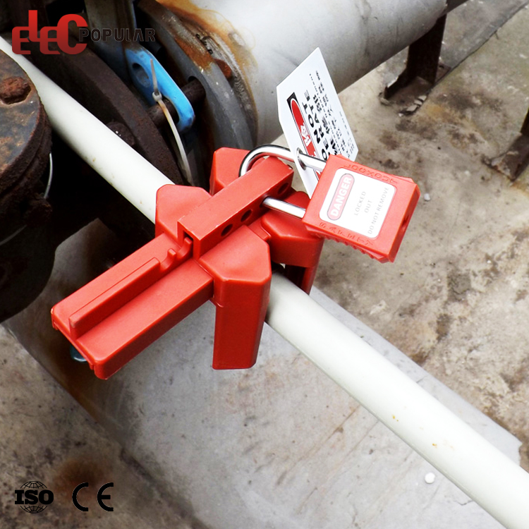 Super September High Temperature Resistant Plastic Safety Ball Valve Lockout Devices