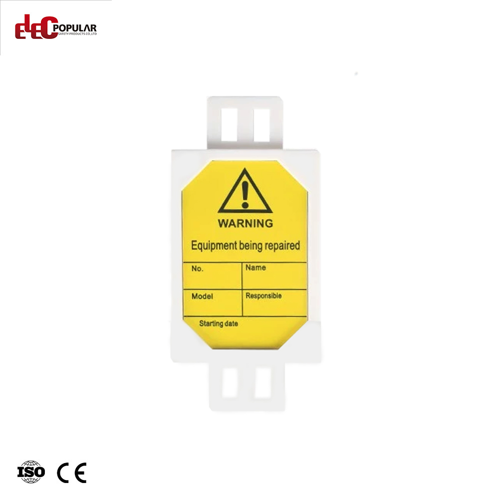 Warning Sign Inspection Lockout PVC scaffolding inspection tags