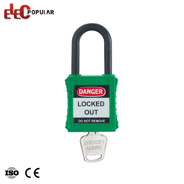 OEM Service High Security Resistant Corrosion 38mm Insulation Shackle Safety Padlock
