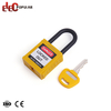 New Design Multi Color High Security Insulation Shackle Safety Padlock With Key