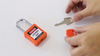 Industrial High Security Nylon Body Keyed Alike Wire Safety Cable Padlock