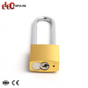 Bulk Rectangular Long Shackle Colorful Aluminium Safety Padlock