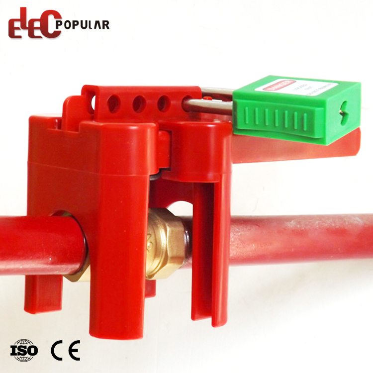 Super September High Temperature Resistant Plastic Safety Ball Valve Lockout Devices