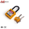 Durable Nylon Insulated Lock Beam Safety Padlock With Key