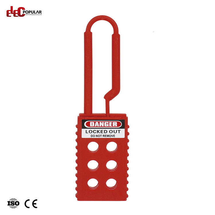  Multiple Padlocks Lock Insulation Nylon Safety Lockout Hasp