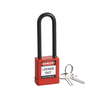 Industrial Top Security 76mm Pad locks Loto ABS Safety Padlock with Key