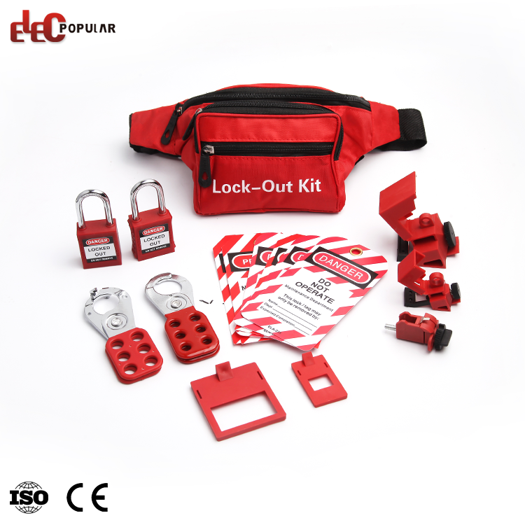 High Security Portable Personal Group Electrical Safety Lockout Kit