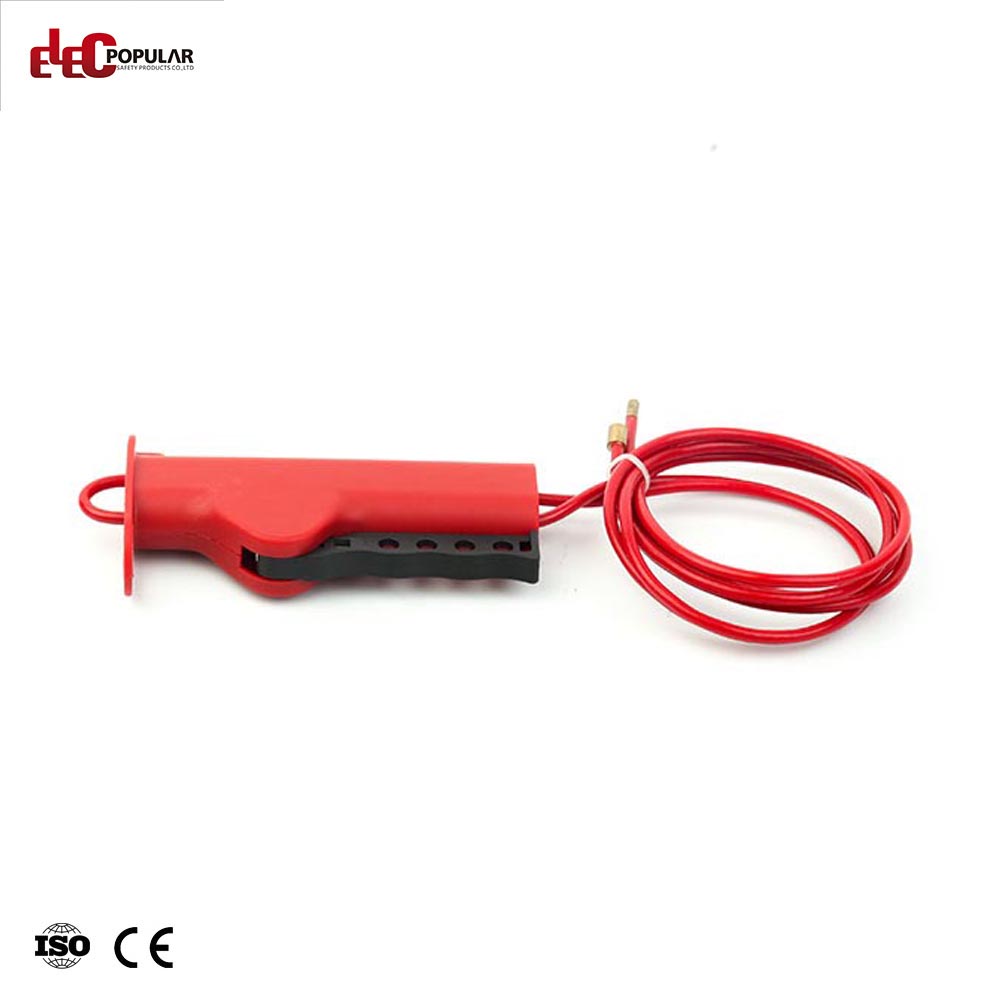 China New Safety Adjustable Retractable Cable Lockout Locks