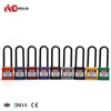ABS lock body master keys 6 pins cylinder nylon shackle safety padlock