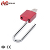 Custom Red 76mm Aluminum Shackle Safety Lockout Padlock