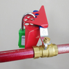 Red Easy To Use Single-Piece Design Ball Valve Lockout