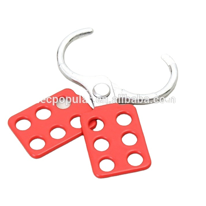 Safety Aluminium Cheap Padlocks lockout Hasp