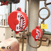 Super September Red Injection-Molded Polypropylene Safety Gate Valve Lockout