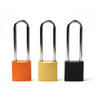 Custom Red 76mm Aluminum Shackle Safety Lockout Padlock