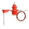 OEM Design Steel Material Universal Butterfly Valve Lockout With Nylon Cable