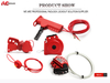 Adjustable Retractable Wire Cable Lockout