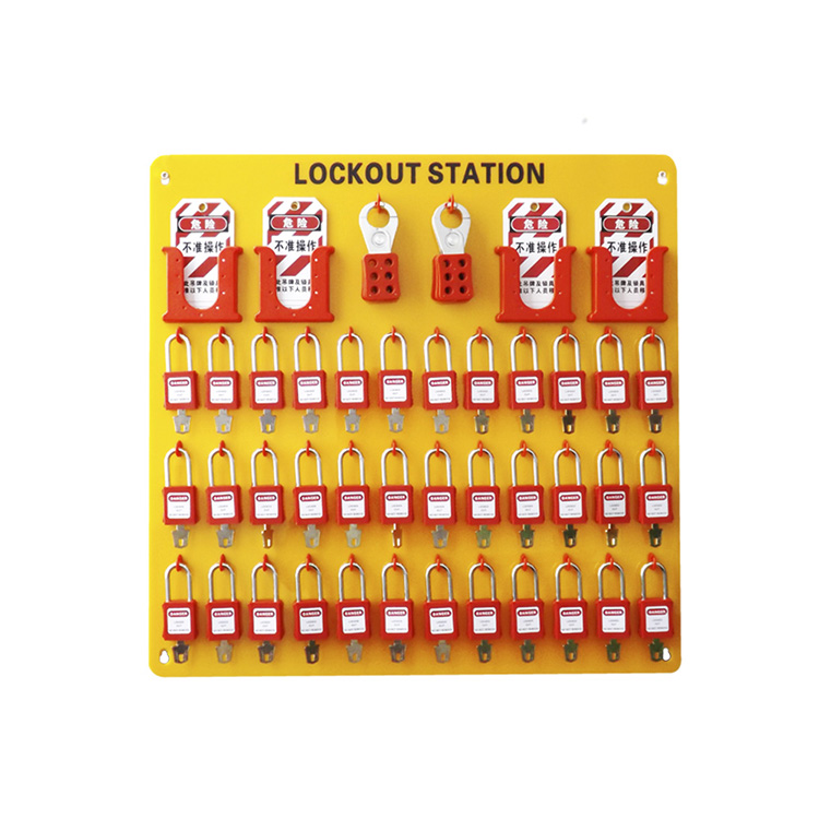 Excellent Aging Resistance Group Safety Padlock Tagout Lockout Stations