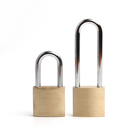 38mm Hardened Stainless Steel Shackle Safety Brass Padlocks