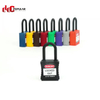 New Design Multi Color High Security Insulation Shackle Safety Padlock With Key