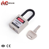Manufacturer High Security Insulation Shackle Nylon Safety Padlock