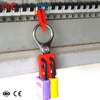 Customized Design 25MM Lock Shackle Safety Aluminum Lockout Hasp With Hook