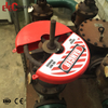 Super September Red Injection-Molded Polypropylene Safety Gate Valve Lockout